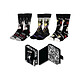 Disney Villains - Pack 3 paires de chaussettes Disney Villains 36-43 Pack de 3 paires de chaussettes Disney Villains 36-43.