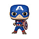 Marvel New Classics - Figurine POP! Captain America 9 cm Figurine POP! Marvel New Classics, modèle Captain America 9 cm.