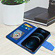 Avis Avizar Housse Apple iPhone 12 Pro Max Étui Folio Portefeuille Fonction Support bleu