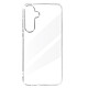 Avizar Coque pour Samsung Galaxy A55 Silicone Flexible Fin Bords Surélevés Transparent Épaisseur de 1mm ne rajoutant strictement pas de volume à votre téléphone