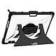 UAG Coque pour Microsoft Surface Pro 9 Poignée + Bandoulière Plasma Transparent Coque Transparent en Polycarbonate, Microsoft Surface Pro 9