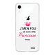 Evetane Coque iPhone Xr silicone transparente Motif Je suis une princesse ultra resistant Coque iPhone Xr silicone transparente Je suis une princesse ultra resistant Protection housse Motif Ecriture Tendance