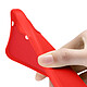 Avizar Coque pour Samsung Galaxy S24 Soft Touch Mat Silicone Flexible Rouge pas cher