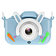 Avizar Appareil Photo Numérique pour Enfant Design Lapin Résolution 1080p Bleu Pâle Appareil photo numérique pour enfant bleu vous permettant de réveiller la créativité de vos enfants