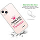 Avis Evetane Coque iPhone 13 360 intégrale transparente Motif Je suis une princesse Tendance