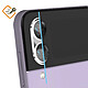 Avizar Film Caméra pour Samsung Galaxy Z Flip 4 Verre Trempé 9H Anti-traces  Transparent pas cher