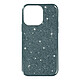 Avizar Coque iPhone 14 Pro Paillette Amovible Silicone Semi-rigide Bleu - Coque à paillettes spécialement conçue pour votre Apple iPhone 14 Pro