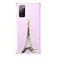 LaCoqueFrançaise Coque Samsung Galaxy S20 FE Silicone antichocs Solides coins renforcés  transparente Motif Illumination de paris Coque Samsung Galaxy S20 FE Silicone antichocs Solides coins renforcés Protection Housse transparente Illumination de paris