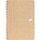 Avis OXFORD Touareg Cahier A5 Ligné 180 Pages Papier Recyclé Reliure Spirale Couverture Kraft