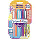 PAPER MATE Stylo feutre Flair TROPICAL VACATION, blister x6 Crayon feutre