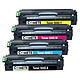 COMETE - 504S - 4 Toners Compatibles avec Samsung - Noir et Couleur - Marque française COMETE - 504S Pack de 4 Toners Compatibles CLT-M504S ELS pour Imprimante Samsung CLP-415N CLP-415NW CLX-4195N CLX-4195FN CLX-4195FW - Noir Cyan Magenta Jaune