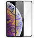 Avizar Film Écran iPhone XS Max Verre Trempé 9H Biseauté Transparent Bord noir Indice de dureté 9H, élaboré en verre trempé de haute qualité pour une résistance en toutes circonstances