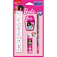 MAPED Kit d'écriture Barbie, 4 pièces, sur carte blister Crayon