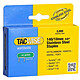 TACWISE Agrafes 140/8 mm, acier inoxydable, 2.000 pièces Agrafes