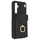 Avizar Coque Cordon pour Samsung Galaxy A54 5G Dos Portefeuille Bague Support  Noir Coque portefeuille en simili cuir noir, réalisée spécialement pour le Samsung Galaxy A54 5G