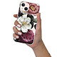 LaCoqueFrançaise Coque iPhone 13 360 intégrale transparente Motif Fleurs roses Tendance pas cher