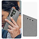 Acheter Avizar Housse pour Samsung Galaxy S23 Ultra Clapet Portefeuille Fonction Support Vidéo  gris