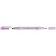 PENTEL Surligneur Illumina Flex Pastel, violet pastel x 10 Surligneur