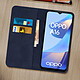 Acheter Avizar Étui Oppo A16 et A16s Folio Portefeuille Fonction Support Vidéo bleu nuit