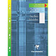 CLAIREFONTAINE Etui de 100 Feuillets mobiles perforés 21x29,7 Q.5x5 + marge Copies simples ou Feuillets mobiles