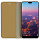 Avis Avizar Housse Huawei P20 Etui folio Miroir Clapet Coque Rigide Fonction Support Or