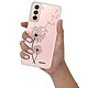 Evetane Coque Samsung Galaxy S21 Plus 5G 360 intégrale transparente Motif Pissenlit Tendance pas cher