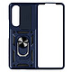 Avizar Coque Antichoc pour Samsung Galaxy Z Fold 5 Cache Caméra Coulissant Bague Bleu Une coque antichoc bleu avec bague multifonctionnelle, conçue pour votre Samsung Galaxy Z Fold 5