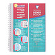 CLAIREFONTAINE Kover Book Vocabulaire Spirale 14,8x21 100p Ligné + marge centrale Carnet