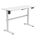 KIMEX 150-5002 Bureau ergonomique motorisé Assis-Debout 140 x 60 cm