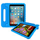 Avizar Coque iPad 5 / 6 / Air Protection Antichocs Spécial Enfant avec Poignée Bleu - Coque de protection à poignée pour une prise en main facile