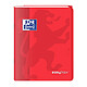 OXFORD Cahier Easybook agrafé 17x22cm 96 pages grands carreaux 90g rouge x 10 Cahier