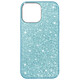 Avizar Coque iPhone 13 Paillette Amovible Silicone Semi-rigide bleu - Coque à paillettes spécialement conçue pour votre iPhone 13.