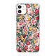 LaCoqueFrançaise Coque iPhone 11 360 intégrale transparente Motif Fleurs Beige et Rose Tendance Coque iPhone 11 360 intégrale transparente Fleurs Beige et Rose Tendance