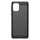 Avizar Coque pour Motorola Moto E13 Renforcée Souple Carbone Effet Brossé  Noir - Coque en silicone gel flexible conçue spécifiquement pour votre Motorola Moto E13