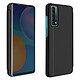 Avizar Housse Huawei P smart 2021 Clapet translucide Design Miroir Support Vidéo noir - Housse de protection intégrale spécialement conçue pour Huawei P smart 2021.