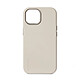 Avis Decoded Coque Compatible avec le MagSafe en cuir pour iPhone 15 Plus Clay