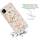 Avis LaCoqueFrançaise Coque Xiaomi Redmi 9C 360 intégrale transparente Motif Marbre Rose Tendance