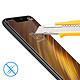 Avizar Film Xiaomi Pocophone F1 Verre Trempé Ecran 9H Anti-explosion - Transparent pas cher