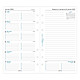 FILOFAX Recharge Format Personal Semaine sur 1 page + page de notes - français- 2023 Recharge Filofax