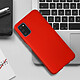 Avis Avizar Coque Samsung A03s Silicone Souple Flexible Finition Mate Anti-traces Rouge