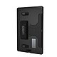 UAG Scout Galaxy Tab A7 Lite Noir Coque renforcé avec handstrap et kickstand