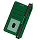 Avizar Housse iPhone 13 Pro Max Portefeuille Multi-compartiments Support Vidéo Vert - Housse Collection Vito pour Apple iPhone 13 Pro Max, liant protection et praticité au quotidien