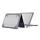 Avizar Coque Macbook Pro 13'' 2020 Protection Intégrale Rigide Contour Souple Gris - Coque de protection spécialement conçue pour Macbook Pro 13'' 2020