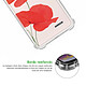 Acheter Evetane Coque Samsung Galaxy S22 5G Silicone antichocs Solides coins renforcés  transparente Motif Coquelicot