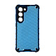 Avizar Coque pour Samsung Galaxy S23 Antichoc Coins Renforcés Design Nid d'Abeille  Bleu Coque spécialement conçue pour votre Samsung Galaxy S23