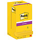 POST-IT Pack 12 Bloc-note adhésif Super Sticky Notes 76 x 76 mm jaune Notes repositionnable