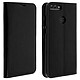 Avizar Étui Huawei P Smart Housse Folio Cuir Support Vidéo noir Étui Flip book cover conçu spécialement pour Huawei P Smart