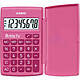 CASIO Petite FX Calculatrice Scolaire 8 chiffres Rose LC-401LV-PK Calculatrice de poche