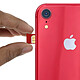 Avis Avizar Tiroir SIM Apple iPhone XR support carte nano SIM de remplacement - rouge