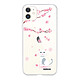 Evetane Coque iPhone 11 360 intégrale transparente Motif Chat et Fleurs Tendance Coque iPhone 11 360 intégrale transparente Chat et Fleurs Tendance